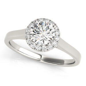Halo Engagement Ring OV50932-E