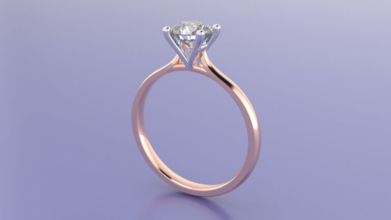 Conger's Custom Solitaire Engagement Ring